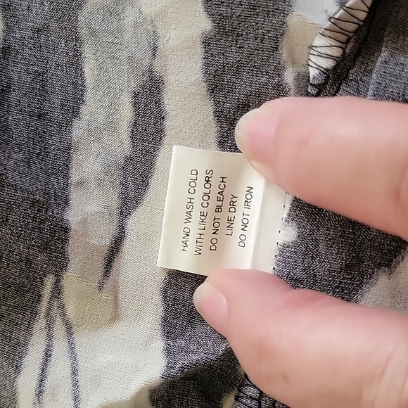 Vintage Sparkle Disco Style Jacket by Elementz black brown cream size L - Picture 10 of 12